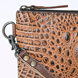 ADBG768 Wristlet Genuine Western Leather Women Bag