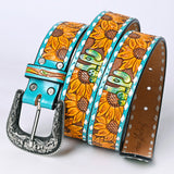 ADBLF208 Genuine American Leather Belt Men and Women