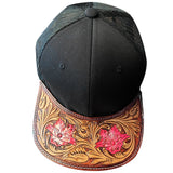 LC-ADCP101M Genuine Western Leather Men Women Cap