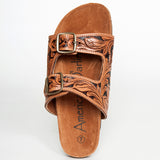 ADFTE103A Genuine leather sandal footwear flip flop