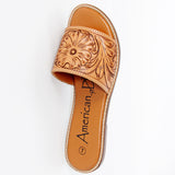 ADFTE106 Genuine leather sandal footwear flip flop