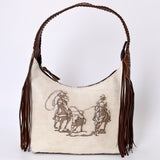 ADBG803 Hobo Hair On Genuine Western Leather Women Bag Annie