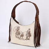 ADBG803 Hobo Hair On Genuine Western Leather Women Bag Annie