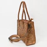 ADBG1131 Tote Hand Tooled Genuine Western Leather Women Bag