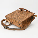 ADBG1131 Tote Hand Tooled Genuine Western Leather Women Bag