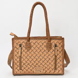 ADBG1131 Tote Hand Tooled Genuine Western Leather Women Bag