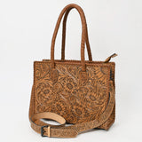 ADBG1131 Tote Hand Tooled Genuine Western Leather Women Bag