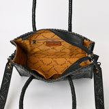 ADBG1131 Tote Hand Tooled Genuine Western Leather Women Bag