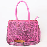 ADBG1131 Tote Hand Tooled Genuine Western Leather Women Bag