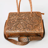 ADBG1131 Tote Hand Tooled Genuine Western Leather Women Bag