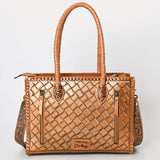 ADBG1131 Tote Hand Tooled Genuine Western Leather Women Bag