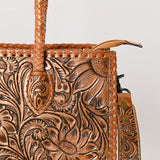 ADBG1131 Tote Hand Tooled Genuine Western Leather Women Bag