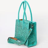 ADBG1131 Tote Hand Tooled Genuine Western Leather Women Bag