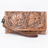 ADBG1132 Wristlet Genuine Western Leather Women Bag