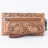 ADBG1132 Wristlet Genuine Western Leather Women Bag