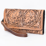 ADBG1132 Wristlet Genuine Western Leather Women Bag