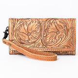 ADBG1132 Wristlet Genuine Western Leather Women Bag