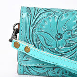 ADBG1132 Wristlet Genuine Western Leather Women Bag