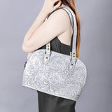 ADBG1139 Tote Hand Tooled Genuine Western Leather Women Bag