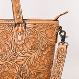 ADBG1141 Tote Hand Tooled Genuine Western Leather Women Bag