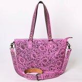 ADBG1141 Tote Hand Tooled Genuine Western Leather Women Bag