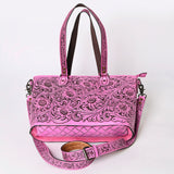 ADBG1141 Tote Hand Tooled Genuine Western Leather Women Bag