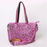 ADBG1141 Tote Hand Tooled Genuine Western Leather Women Bag