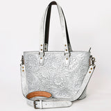 ADBG1141 Tote Hand Tooled Genuine Western Leather Women Bag