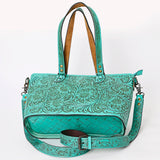 ADBG1141 Tote Hand Tooled Genuine Western Leather Women Bag