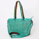 ADBG1141 Tote Hand Tooled Genuine Western Leather Women Bag