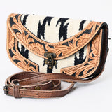 ADBG1097 Wallet Genuine Western Leather Women Bag