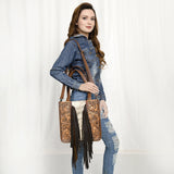 ADBG1171 Tote Hair onGenuine Western Leather Women Bag