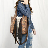 ADBG1171 Tote Hair onGenuine Western Leather Women Bag