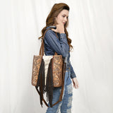 ADBG1171 Tote Hair onGenuine Western Leather Women Bag