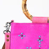 ADBG1178 Crossbody Hair On Genuine Western Leather Women Bag