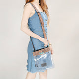 ADBG1142 Clear Bag Genuine Western Leather Women Bag