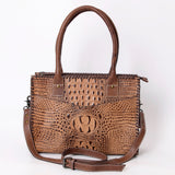 LC-ADBG886B Tote Genuine Western Leather Women Bag