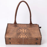 LC-ADBG886B Tote Genuine Western Leather Women Bag