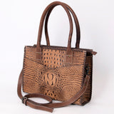 LC-ADBG886B Tote Genuine Western Leather Women Bag