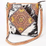 ADBGA343 Crossbody Hair On Genuine Western Leather Women Bag