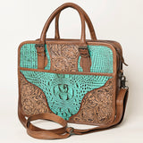 ADBG1183 Tote Hand Tooled Genuine Western Leather Women Bag