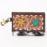 ADBGA394 Coin Purse Hair-On Genuine Western Leather Women Bag