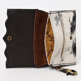 ADBGA394 Coin Purse Hair-On Genuine Western Leather Women Bag