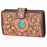 ADBGA397 Clutch Genuine Western Leather Women Bag