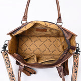 ADBG230 Tote Hand Tooled Genuine Western Leather Women Bag