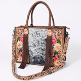 ADBG230 Tote Hand Tooled Genuine Western Leather Women Bag