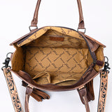 ADBG230 Tote Hand Tooled Genuine Western Leather Women Bag