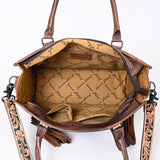 ADBG230 Tote Hand Tooled Genuine Western Leather Women Bag