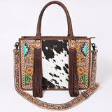 ADBG230 Tote Hand Tooled Genuine Western Leather Women Bag