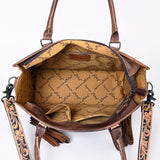 ADBG230 Tote Hand Tooled Genuine Western Leather Women Bag